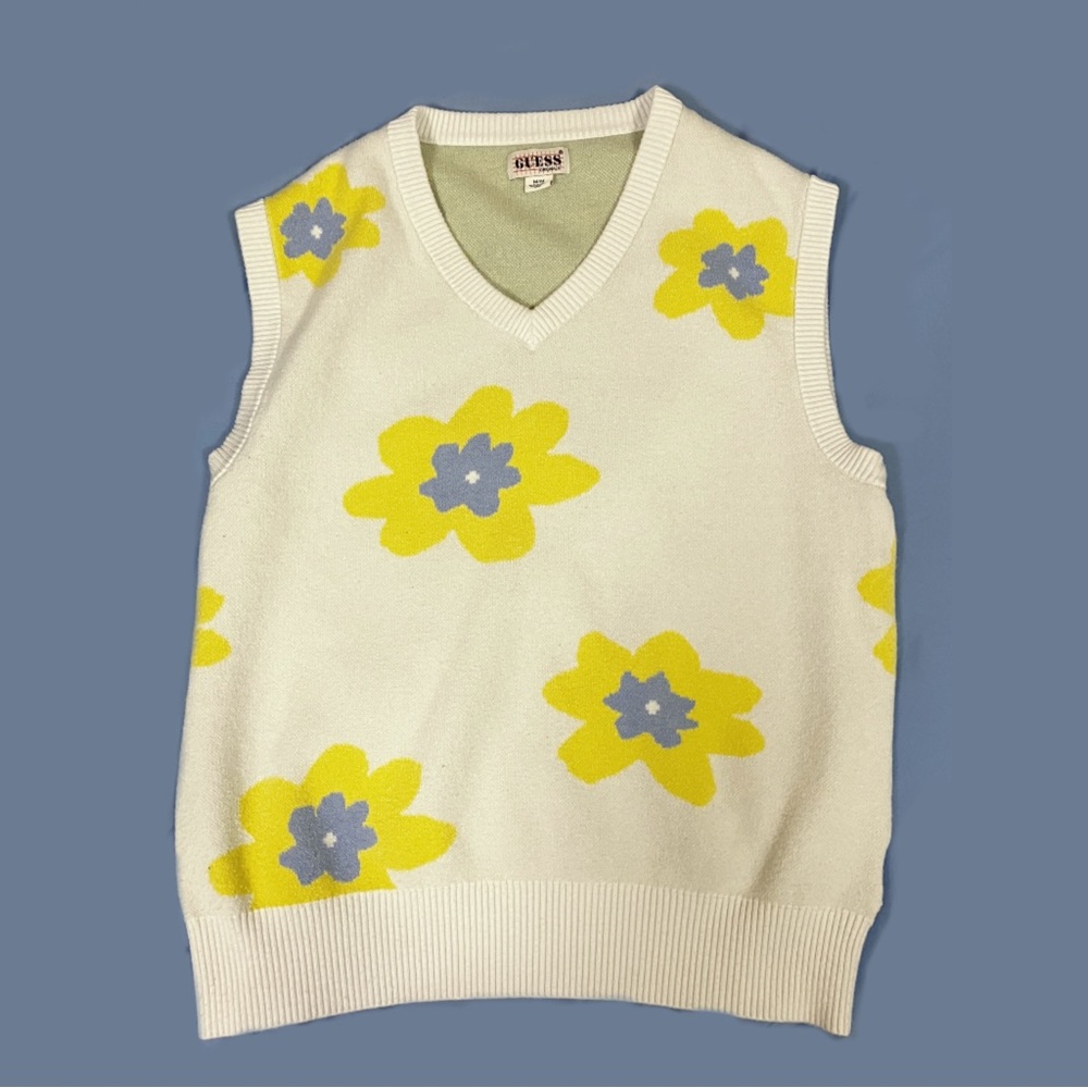Guess Floral sweater vest